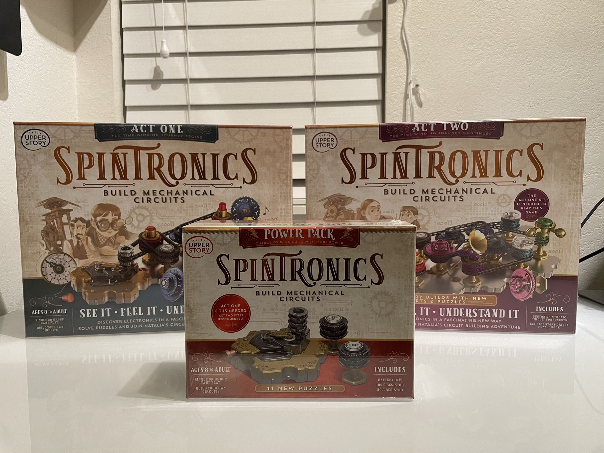 SpinTronics Whole Set Act One, Act Two and Power Pack