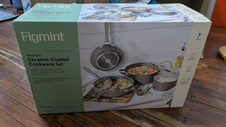 Figmint  Ceramic coated cookware set 7 pcs