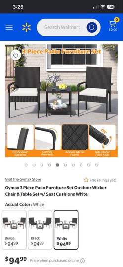 Brand new 3 Pc patio set 50$