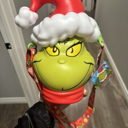 The Grinch popcorn bucket at Universal exclusive