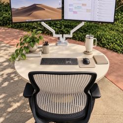 Human Scale Dual Monitor Holder 