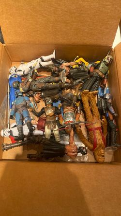 Various Star Wars Black Series Action Figures