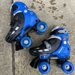 Roller Skates For Toddler  Adjustable Size 10j-13j