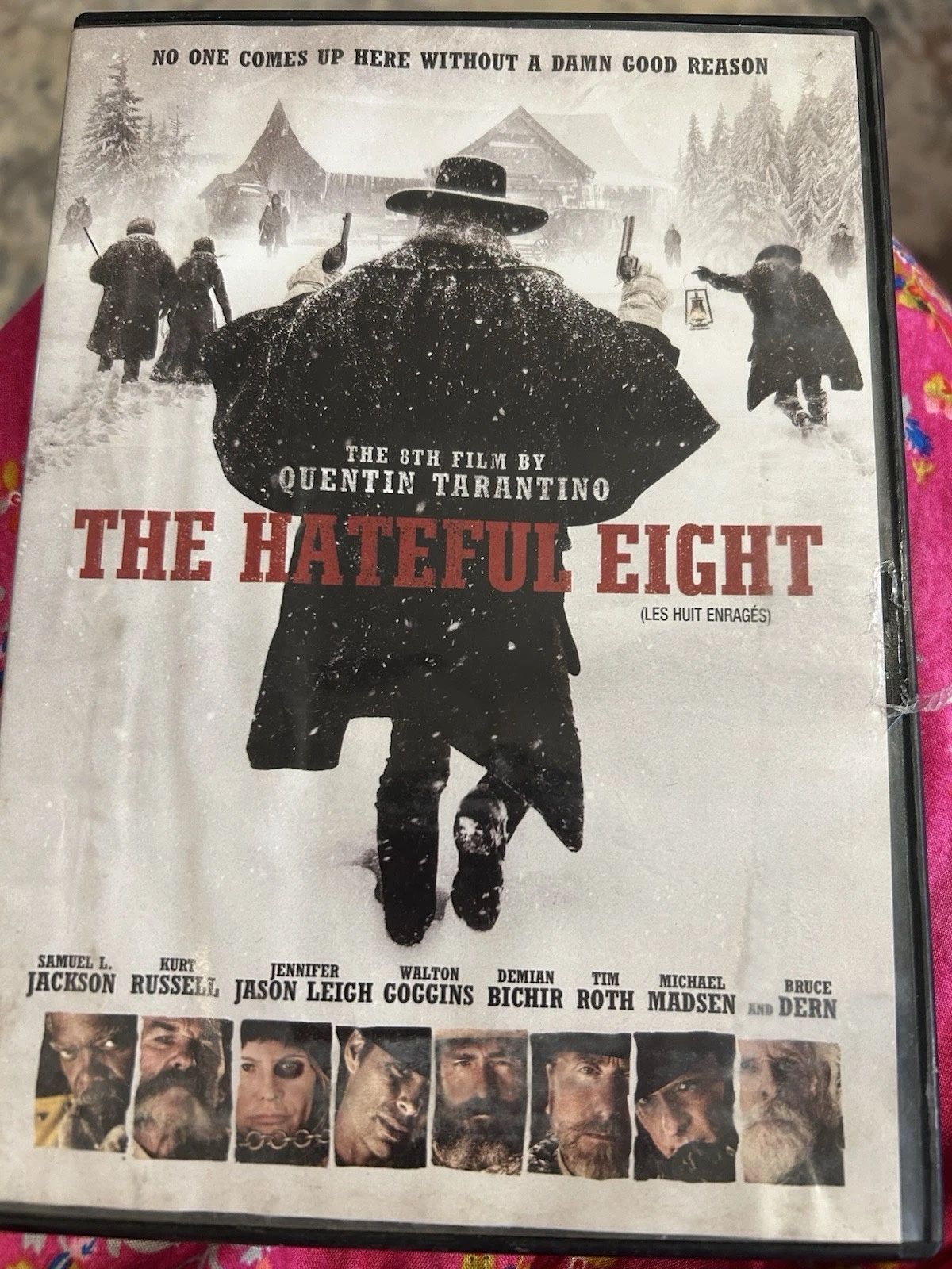The Hateful Eight (DVD, 2016, Canadian)