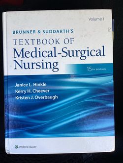 Brunner & Suddarth's Medical-Surgical Nursing 15th Edition Vol 1&2
