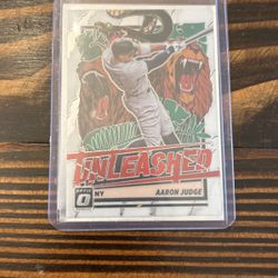 Aaron Judge Unleashed Baseball Card