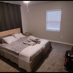 Ikea Malm Queen Bed Set
