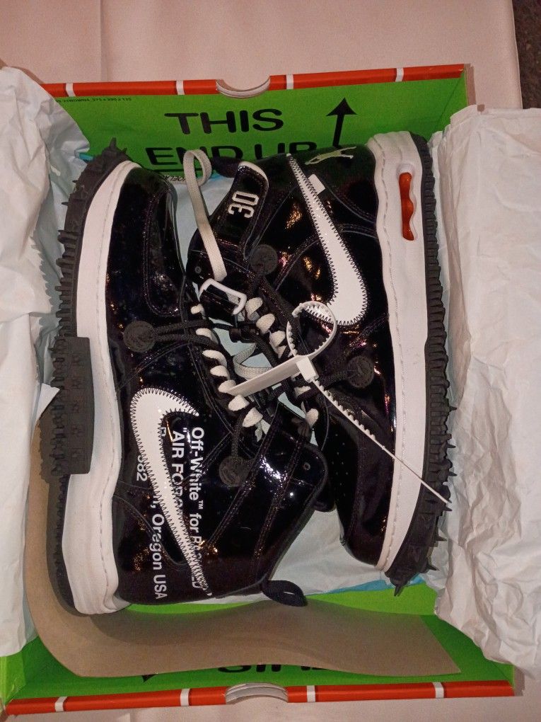Sz 13  Air Force 1  Off White/Nike Collab