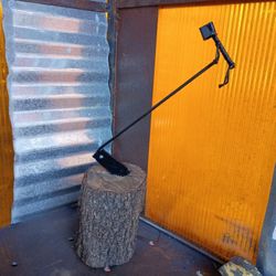 "The Big Chop" Metal Sculpture 