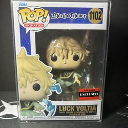 Funko pop black clover luck voltia