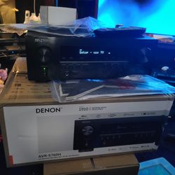 Denon AVR-S760H New In Box
