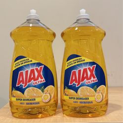Large 52 oz Ajax dish soap: $4 each