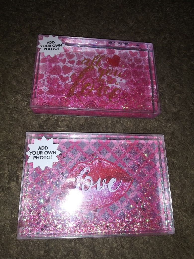 Cute Glittery Picture Frames