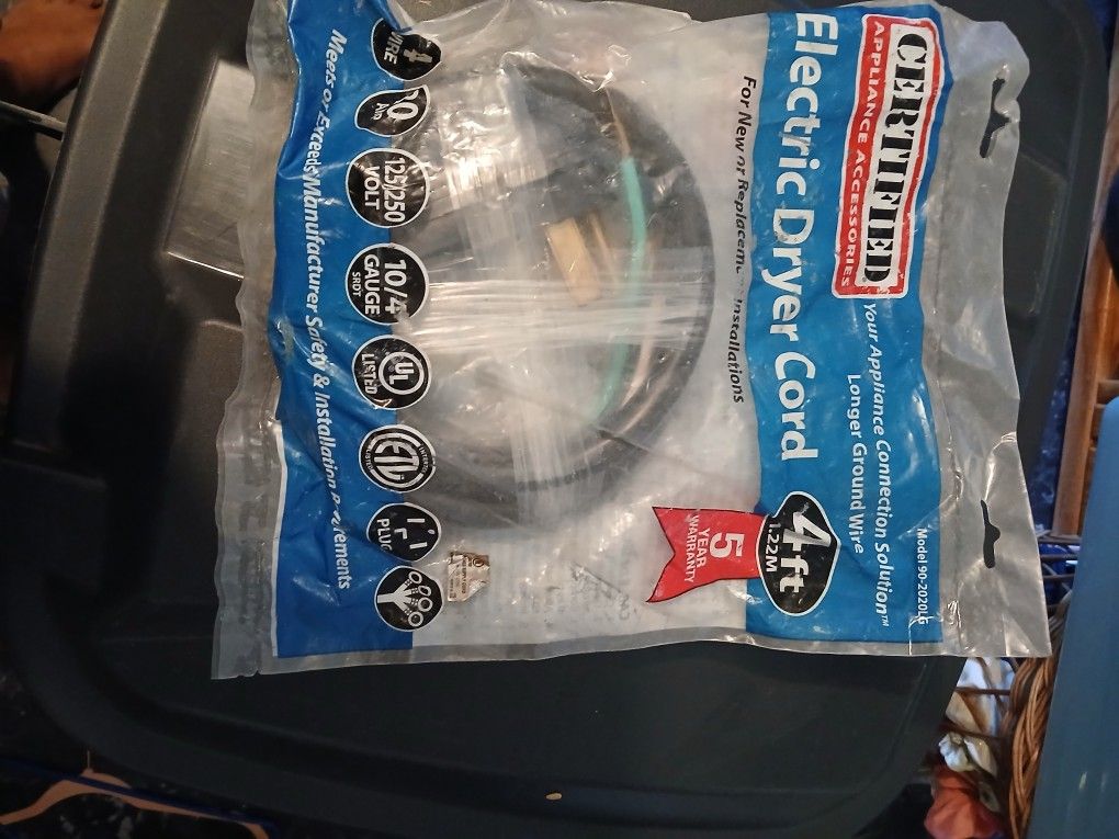 Dryer Cord