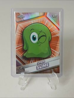 2026 Topps Chrome VeeFriends Stoic Slime #164 Orange Refractor 16/25