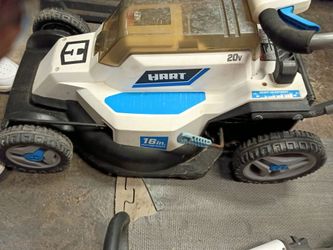 Hart 20v 16 inch  electric lawn mower and weed eater