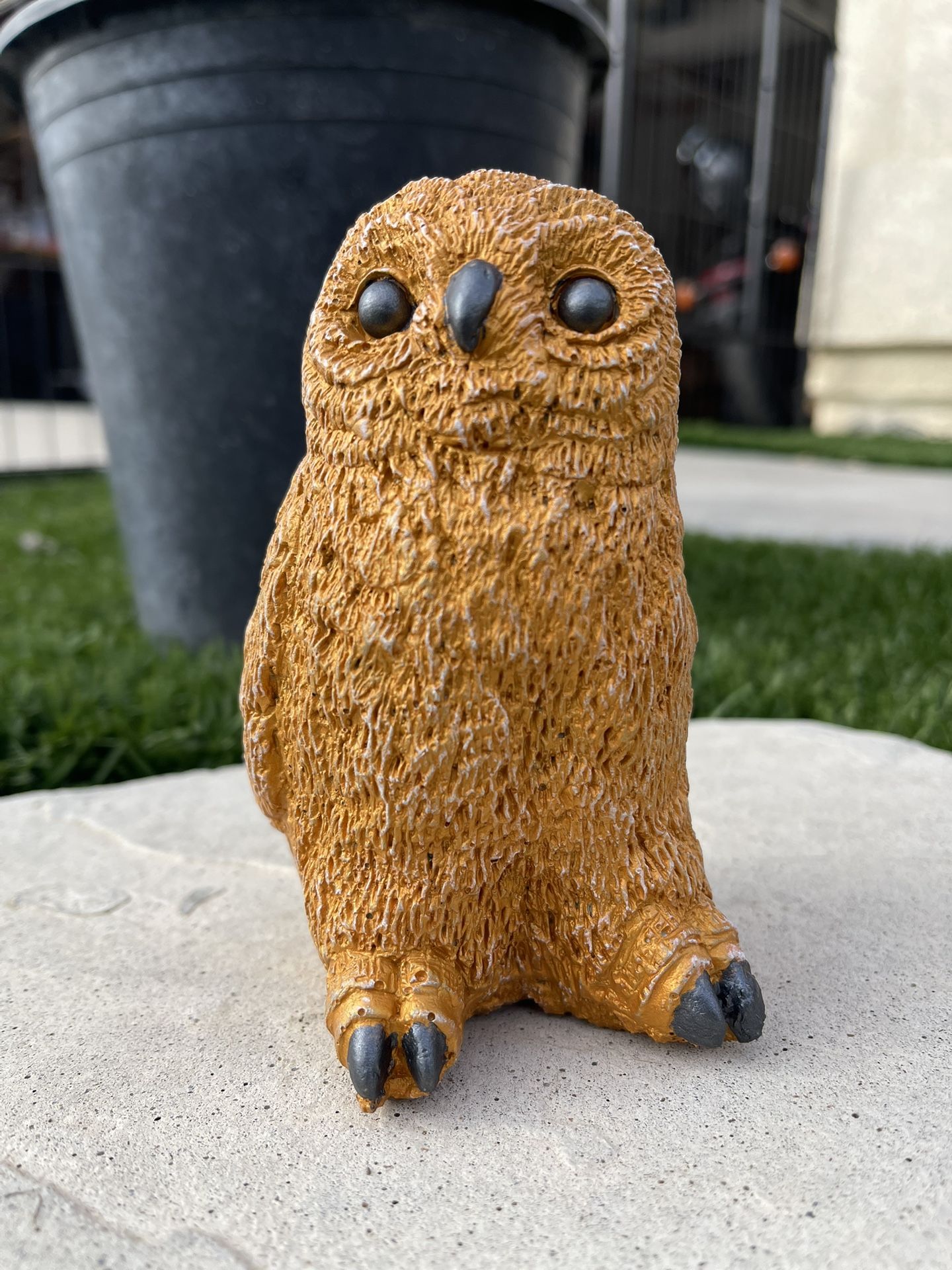Golden Owl Statue – 5” Tall | $22