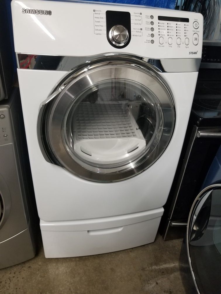 Samsung Steam Dryer w/Shoe Rack