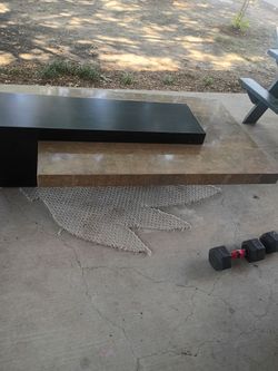 Marble coffee table