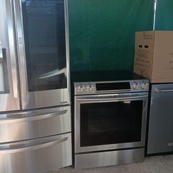 Stainless Steel Appliances Delivery Available 