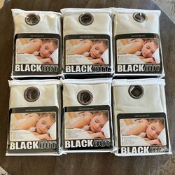 PREMIUM COLLECTION Blackout Curtains 52 x 120 Inches Grommet 1 Set - Oyster