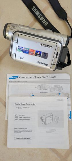 Samsung SCD107 digital video camcorder