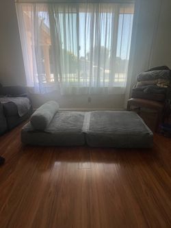 Used twice .... Folding sofa couch bed. Maybe dorm or college kids
