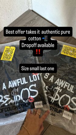 Cough syrup x Beso’s / New gen Amiri shirt