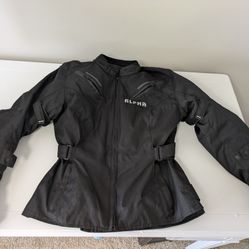 Alpha motorcycle Riding Jacket Women's Size Medium