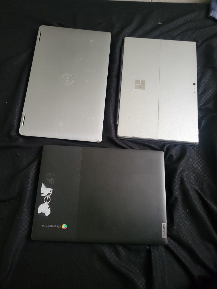 3 Laptops For Sale