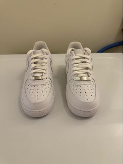 New All White Nike AF1s