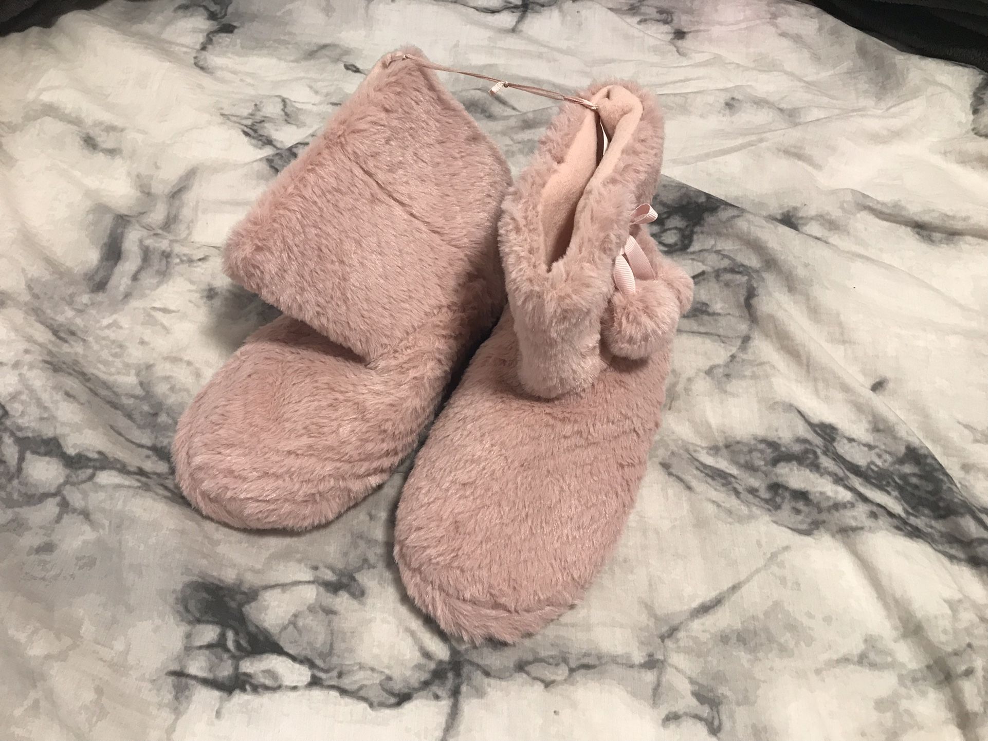 Cozy Pink Boots - Large