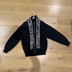 Supreme Roman Zip Up Black 