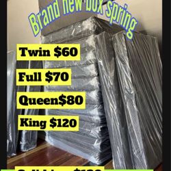 All Sizes Boxsprings / Brand New In Box 