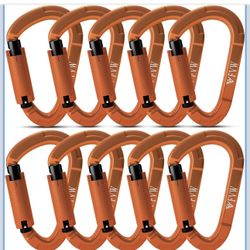 AUTO LOCKING ROCK CLIMBING CARABINER CLIPS