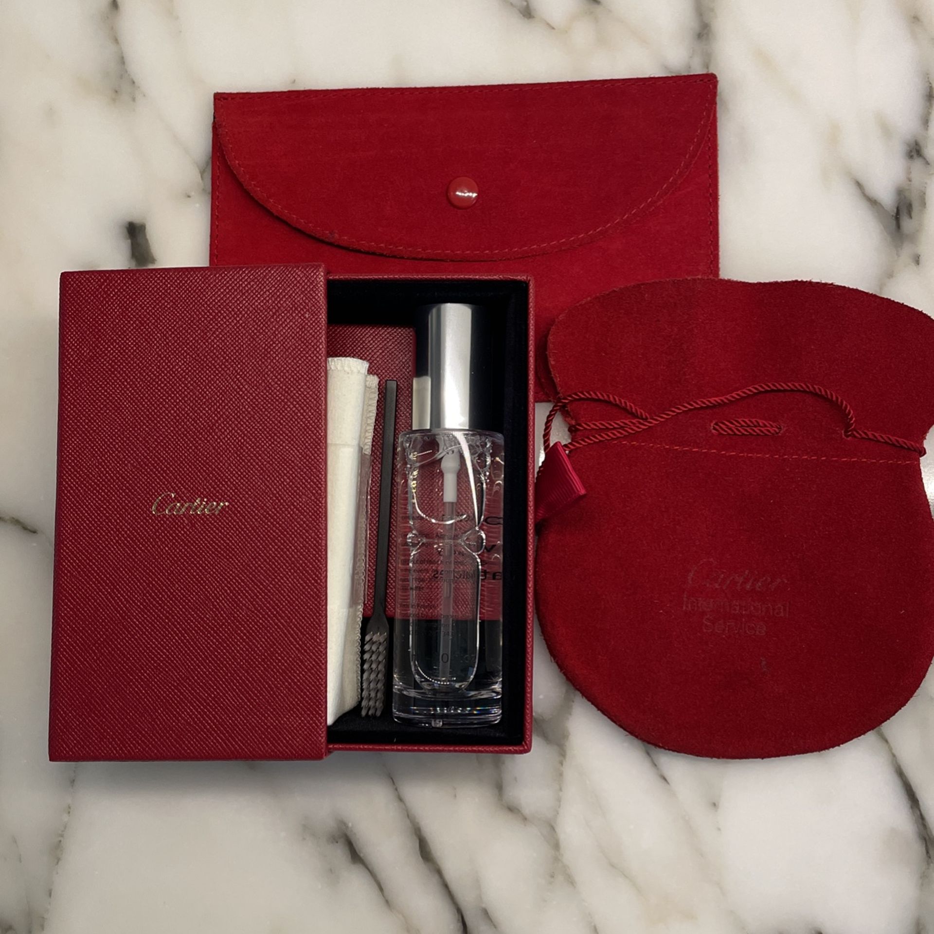 Cartier Jewelry Cleaner With 2 Pouches