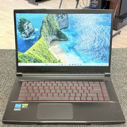 MSI Thin GF63-12 12th Gen I5 16gb 1tb GPU 4gb Gaming Laptop