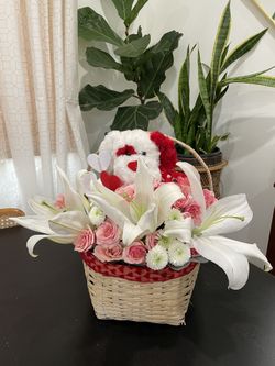 Flower Love Basket