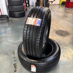 225/60/17 BFGOODRICH 2 TIRES SEMI NEW - DOT 2024