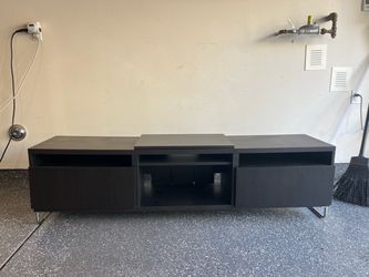 Black IKEA Best Entertainment Console