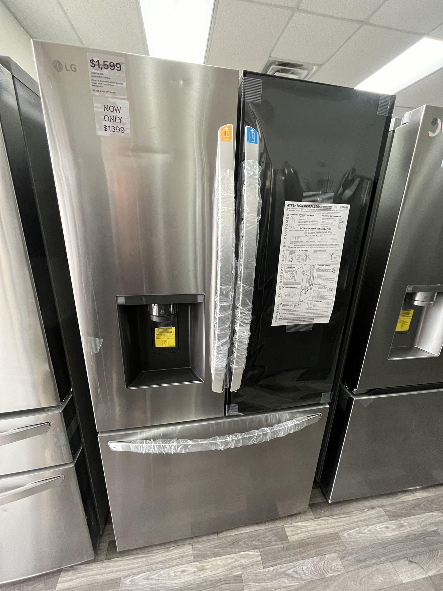 Whaaat??? Only $1399??? LG French Door Counter Depth MAX Refrigerator