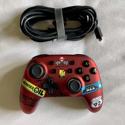 PowerA Nano Wired Controller for Nintendo Switch - Mario Kart (Red)