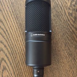 Audio-Technica AT2020 Cardioid Condenser Studio XLR Microphone
