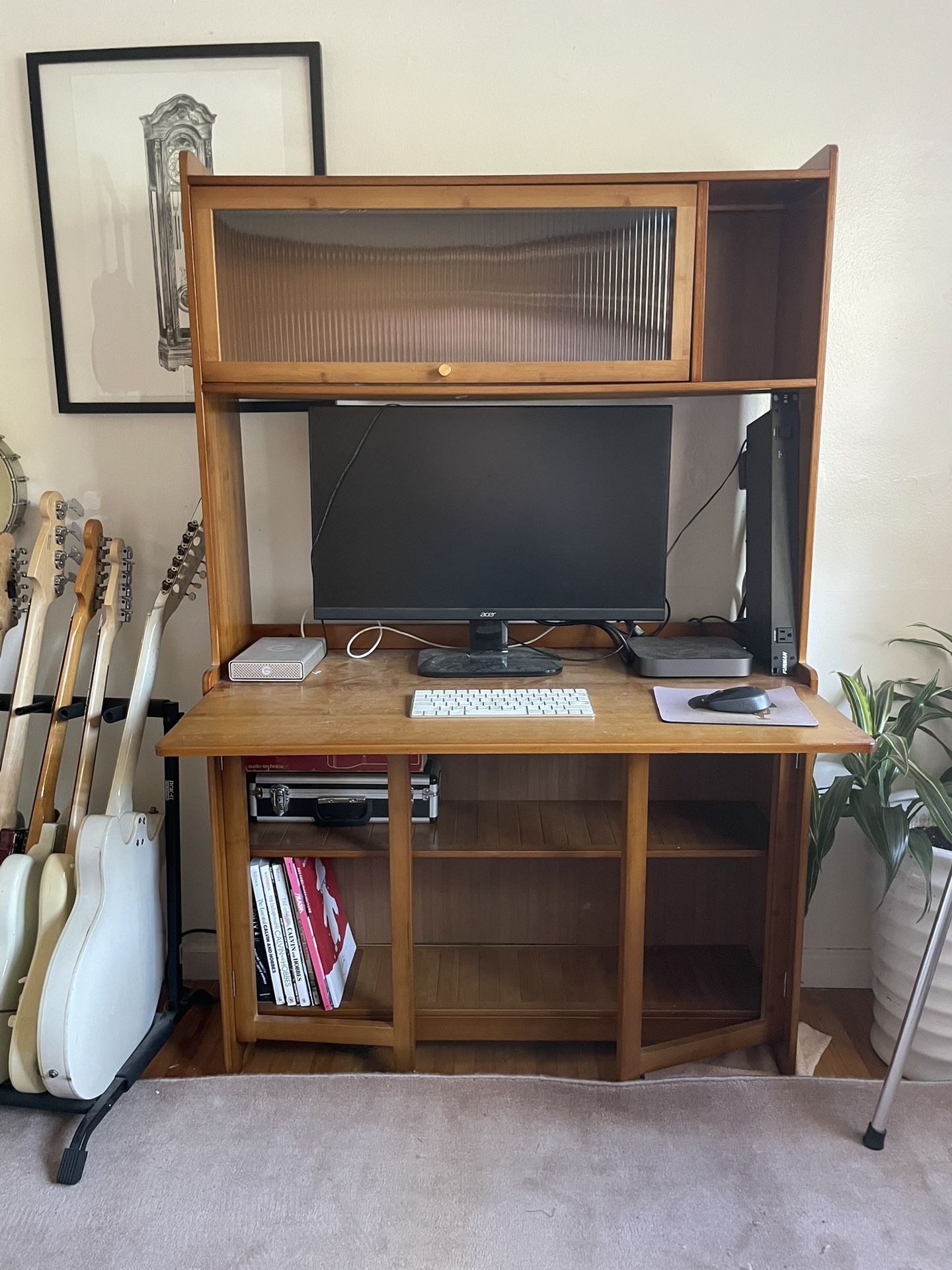 Wood Desk Foldable