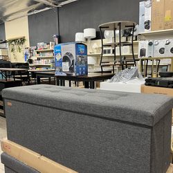 VASAGLE Coat Rack Free Standing Stand Hall Tree w/ 8 Hooks & Storage Shelf - Caramel Brown