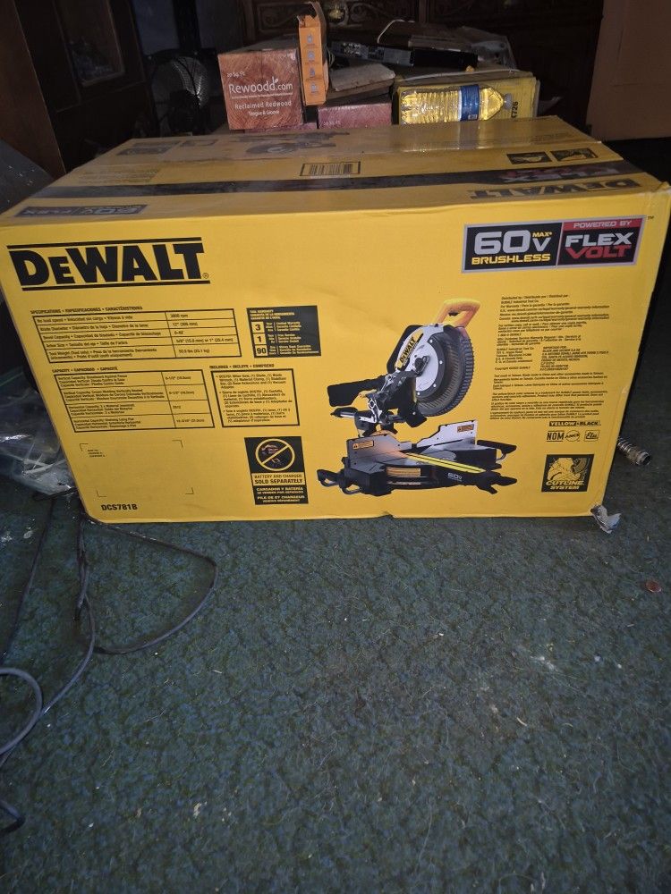 DeWALT 60 Volt  MITER SAW   DCS81B