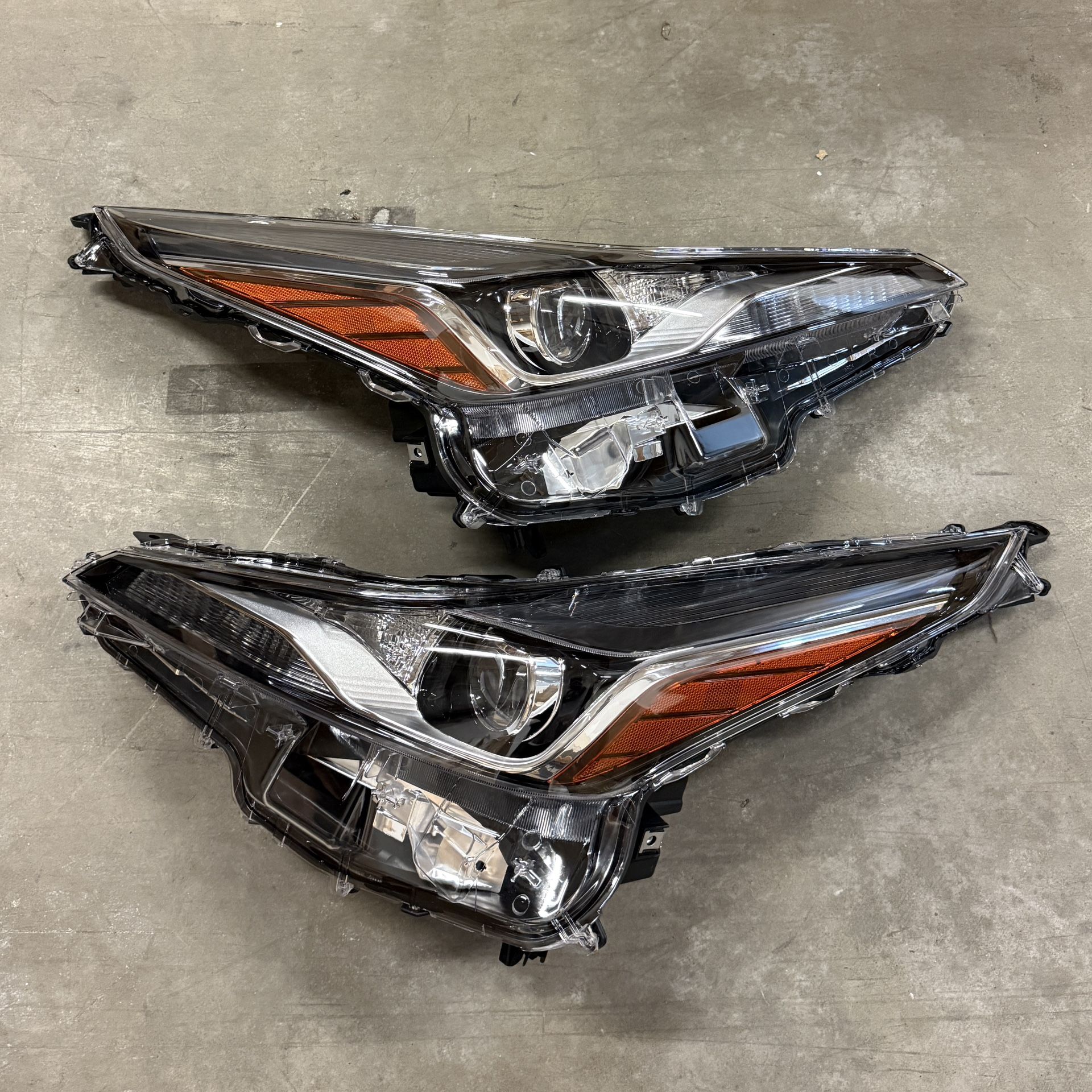 Pair Toyota Prius 2019 2020 2021 2022 Headlights Assembly LED Left Right Side Headlamps 