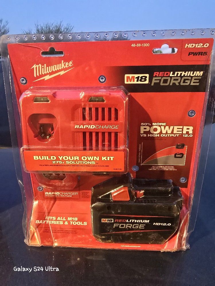 Milwaukee M18 12.0 Forge Battery Kit 