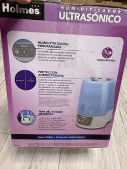 NEW Holmes Ultrasonic Cool Mist Humidifier – Digital Humidistat