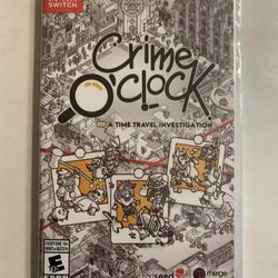 Crime O'Clock Nintendo Switch Game Brand New Factory Sealed 